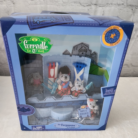 Mattel Toys Furryville The Fergusons Of Scotland Families Around